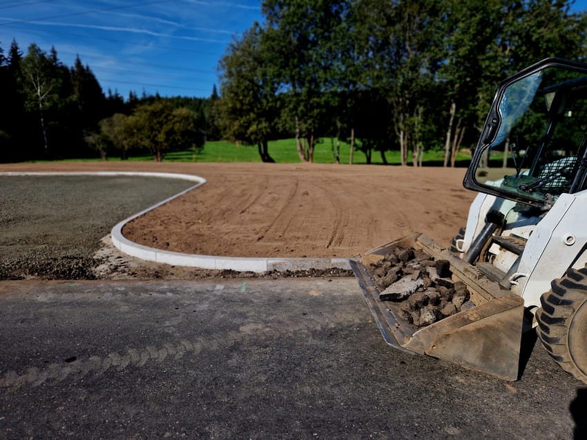 Construction of Driveway